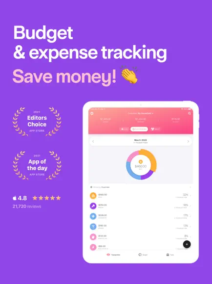 Buddy – Money Budget Planner screenshot 1